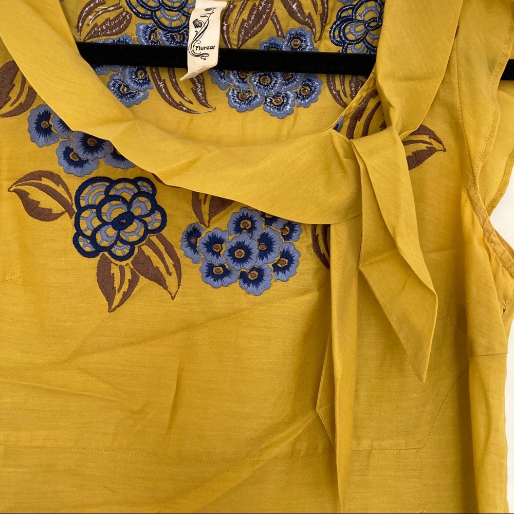 Anthropologie Floreat Embroidered Top - Picture 8 of 13